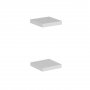 HANAH HOME Zidna polica Gizli2 23 White - slika 5