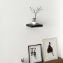 HANAH HOME Zidna polica Gizli 23 Black - slika 2