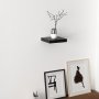 HANAH HOME Zidna polica Gizli 23 Bright Black - slika 2