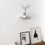 HANAH HOME Zidna polica Gizli 23 Bright Grey - slika 2