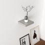 HANAH HOME Zidna polica Gizli 23 Bright Grey - slika 3