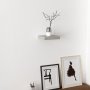 HANAH HOME Zidna polica Gizli 23 Bright Grey - slika 1