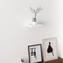 HANAH HOME Zidna polica Gizli 23 White - slika 1