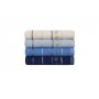 L`ESSENTIEL MAISON Set peškira Dark Blue Light Blue Blue White - slika 2