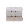 L`ESSENTIEL MAISON Set peškira Dolce White Light Blue Light Brown - slika 2