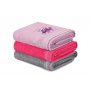 L`ESSENTIEL MAISON Set peškira 401 Fuchsia Lilac Grey - slika 1