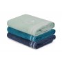 L`ESSENTIEL MAISON Set peškira 408 Dark Petrol Blue Petrol Blue Khaki - slika 1