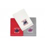 L`ESSENTIEL MAISON Set peškira 401 White Red Grey - slika 3