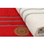 L`ESSENTIEL MAISON Set peškira 411 Red Cream Grey Khaki - slika 4