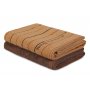 L`ESSENTIEL MAISON Set 2 peškira 407 Caramel Brown - slika 1
