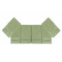 L`ESSENTIEL MAISON Set 6 peškira Rainbow Green - slika 3