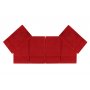 L`ESSENTIEL MAISON Set 6 peškira Rainbow Red - slika 3