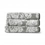L`ESSENTIEL MAISON Peškir Damask Yard Dyed White Grey - slika 2