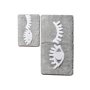 L`ESSENTIEL MAISON Prostirke Big Eyes Grey - slika 4