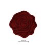 L`ESSENTIEL MAISON Prostirka Big Rose Red - slika 3