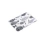 L`ESSENTIEL MAISON Prostirka Fish DJT White (40 x 60) - slika 2