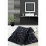 L`ESSENTIEL MAISON Prostirke Wave Black - slika 1