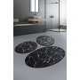 L`ESSENTIEL MAISON Prostirke Marble Black - slika 1