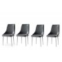 HANAH HOME Stolice Seyhan Grey 2 - slika 1