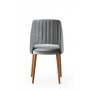 HANAH HOME Stolice Acelya Grey 1 - slika 3