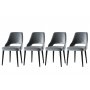 HANAH HOME Stolice Acelya Grey 3 - slika 1