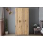 HANAH HOME Garderober Feraye 3 Kapakli Atlantic Pine - slika 2