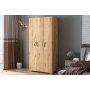 HANAH HOME Garderober Feraye 3 Kapakli Atlantic Pine - slika 1