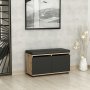 HANAH HOME Cipelarnik Drago Walnut Black - slika 2