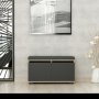 HANAH HOME Cipelarnik Drago Walnut Black - slika 3