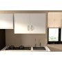 HANAH HOME Kuhinjski ormar Sinai 2 Kapak White - slika 2
