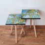 HANAH HOME Set stolova 2SHP235 Blue - slika 1