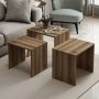 HANAH HOME Set stolova Alya Walnut - slika 2