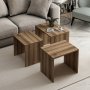 HANAH HOME Set stolova Alya Walnut - slika 4