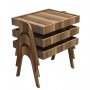 HANAH HOME Set stolova Roma Walnut - slika 4