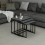 HANAH HOME Set stolova Evia Anthracite - slika 3