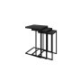 HANAH HOME Set stolova Stoli Black Anthracite - slika 4