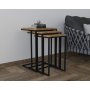 HANAH HOME Set stolova Stoli Black Oud - slika 1