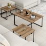HANAH HOME Set stolova Levada Walnut - slika 3