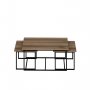 HANAH HOME Set stolova Levada Walnut - slika 4