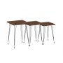 HANAH HOME Set stolova Mali Black Atlantic Pine - slika 3