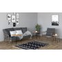 HANAH HOME Set stolova Mali Black Oud - slika 2