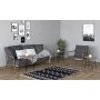 HANAH HOME Set stolova Mali Black Walnut - slika 2