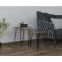 HANAH HOME Set stolova Mali Black Walnut - slika 1