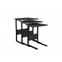 HANAH HOME Set stolova Sali Black Anthracite - slika 3