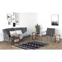 HANAH HOME Set stolova Sali Black Atlantic Pine - slika 2