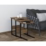 HANAH HOME Set stolova Sali Black Walnut - slika 1