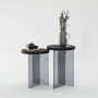 HANAH HOME Set stolova Serenity 2 Anthracite Dark Grey - slika 2