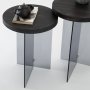 HANAH HOME Set stolova Serenity 2 Anthracite Dark Grey - slika 3