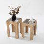 HANAH HOME Set stolova Seine 2 Dark Grey Oak - slika 3
