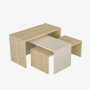 HANAH HOME Set stolova Kanta Oak White Oak - slika 2